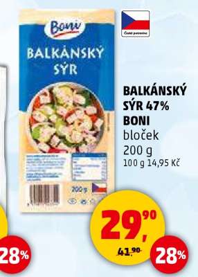 BALKÁNSKÝ SÝR 47% BONI