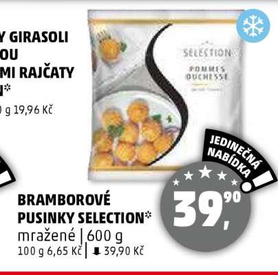 Bramborové pusinky Selection