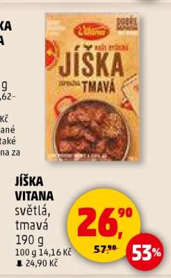 JÍŠKA VITANA světlá, tmavá