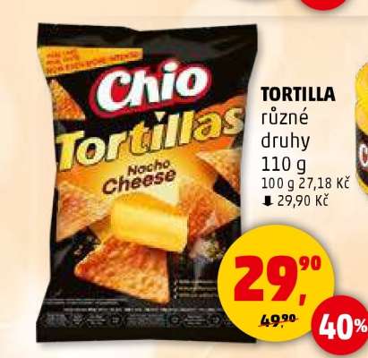 Chio Tortillas Nacho Cheese