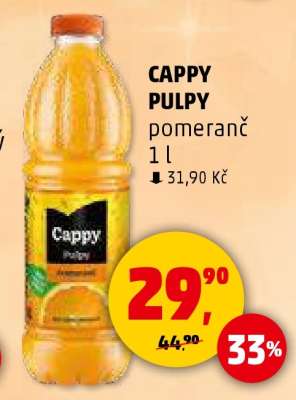 CAPPY PULPY POMERANČ