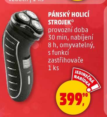 PÁNSKÝ HOLICÍ STROJEK*