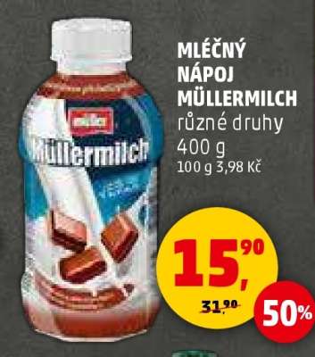 MLÉČNÝ NÁPOJ MÜLLERMILCH