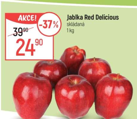 Jablka Red Delicious