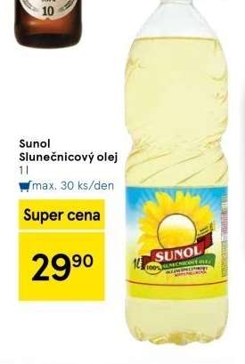 Sunol slunečnicový olej