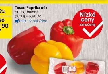 Tesco Paprika mix