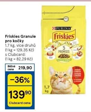 Friskies granule pro kočky