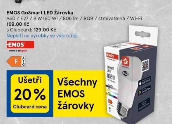 EMOS GoSmart LED Žárovka