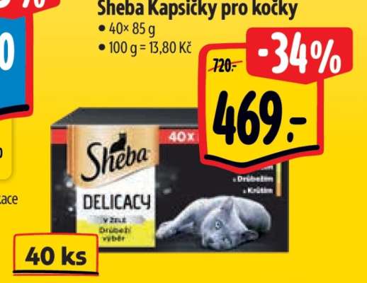 Sheba kapsičky pro kočky