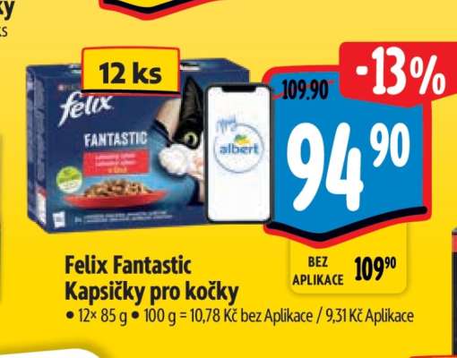 Felix Fantastic Kapsičky pro kočky