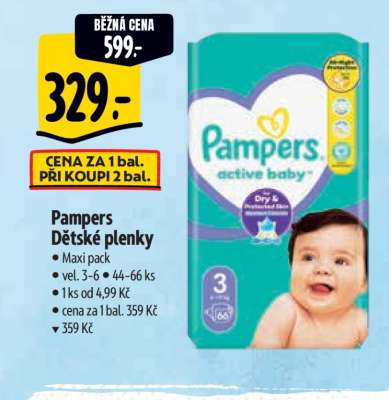 Pampers Dětské plenky