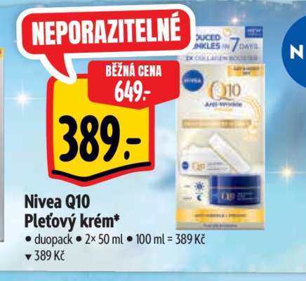 Nivea Q10 Pleťový krém