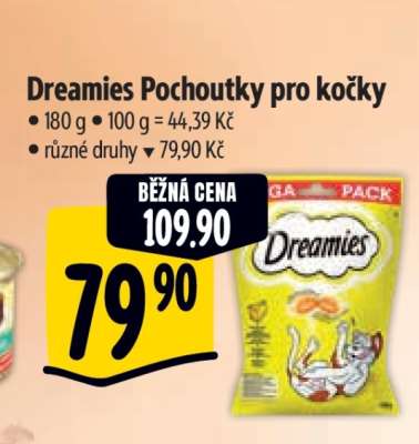 Dreamies pochoutky pro kočky