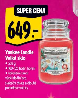 Yankee Candle Velké sklo