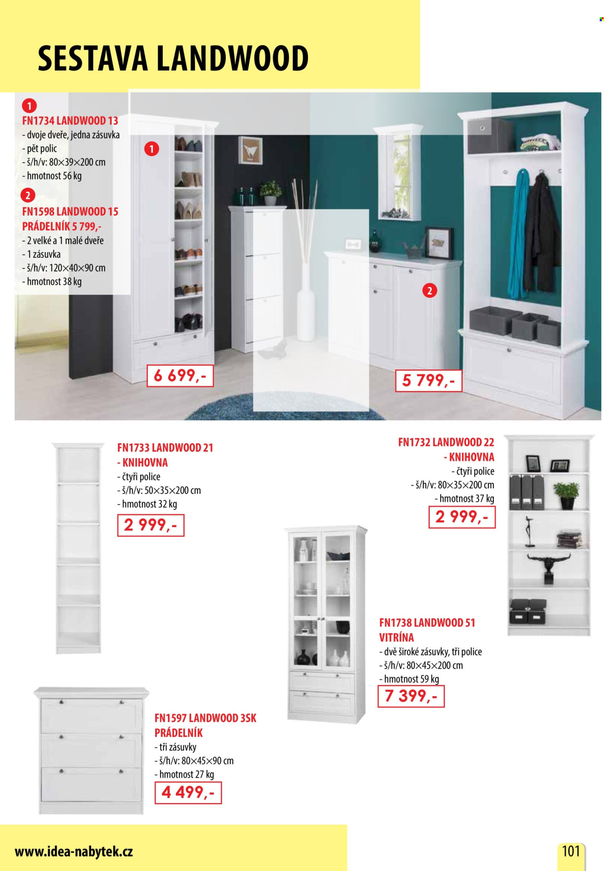 Leták IDEA nábytek. Strana 1
