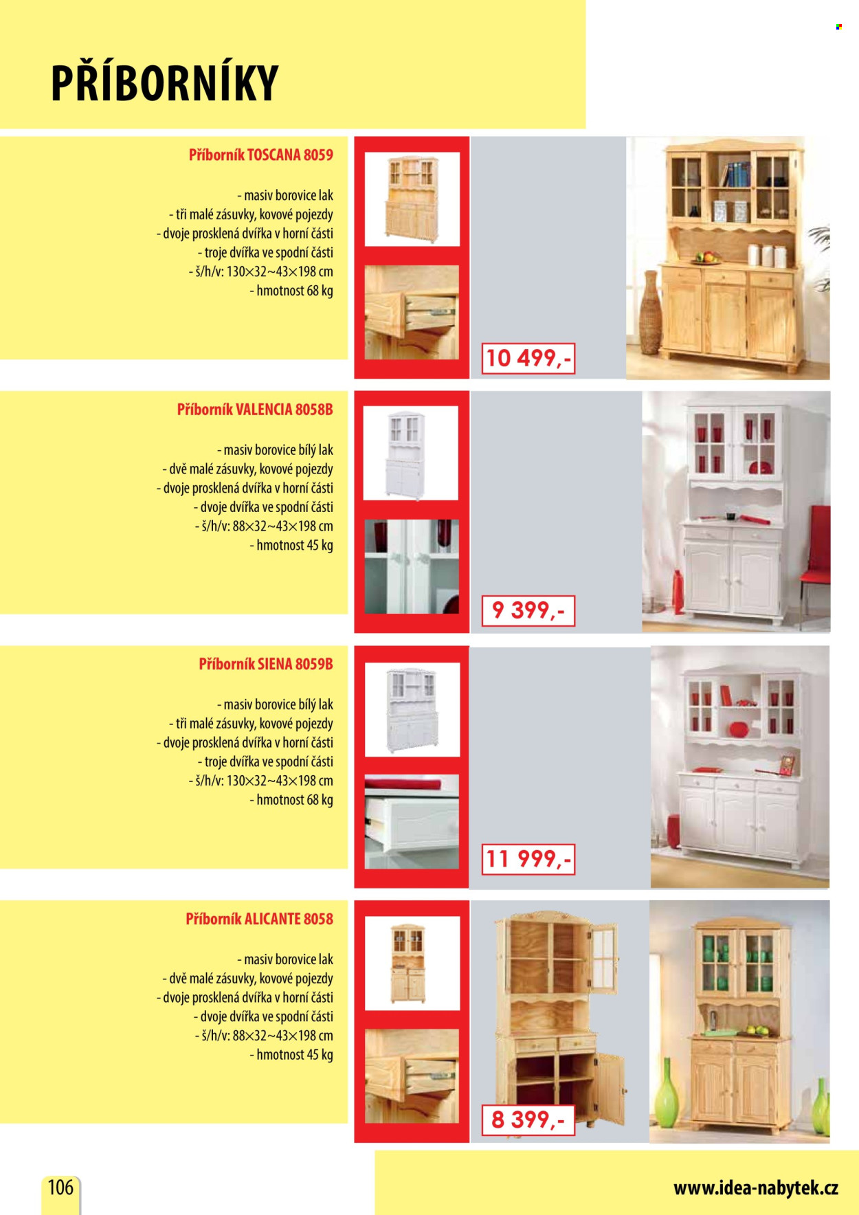 Leták IDEA nábytek. Strana 1