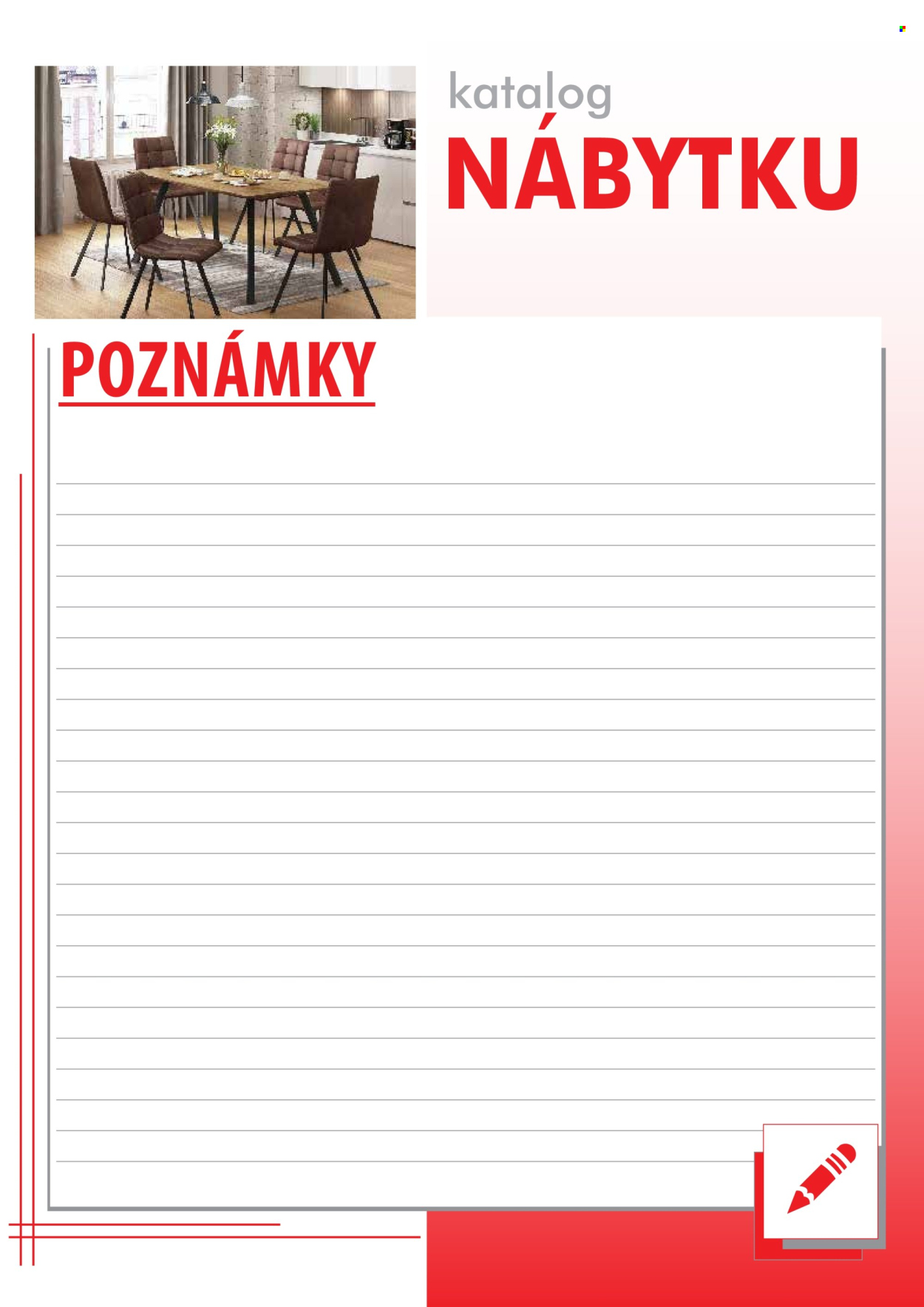 Leták IDEA nábytek. Strana 1