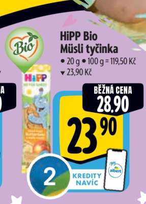 HiPP Bio Müsli tyčinka