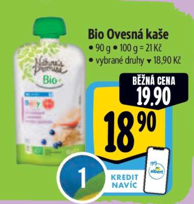 Bio Ovesná kaše