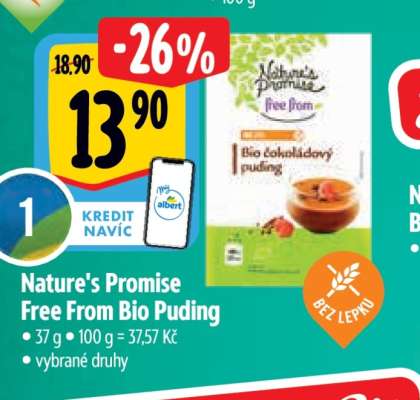 Nature's Promise Free From Bio Puding