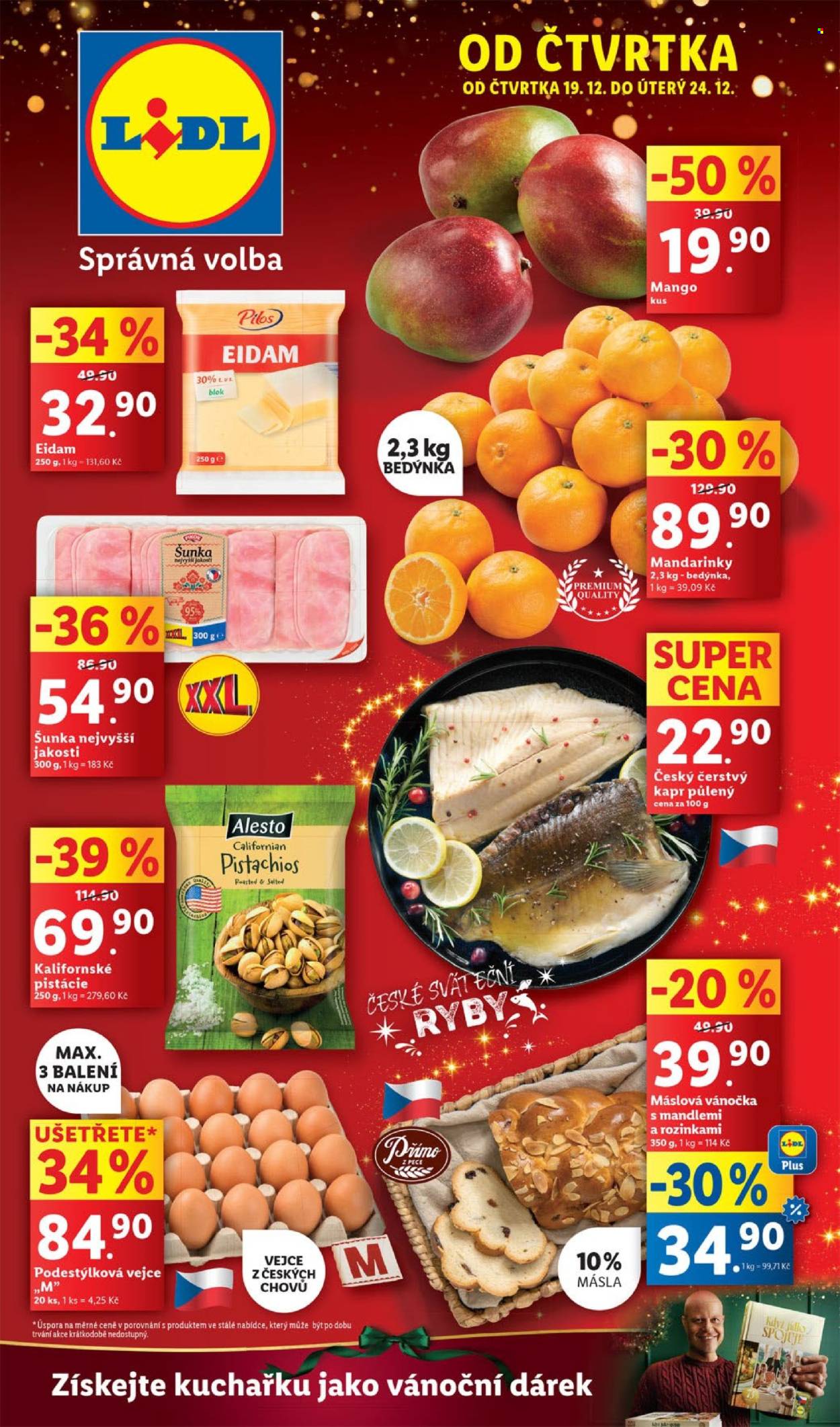 Leták Lidl - 19.12.2024 - 24.12.2024. Strana 1