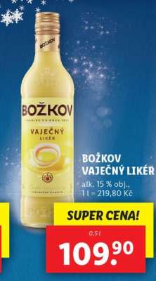 Božkov Vaječný likér