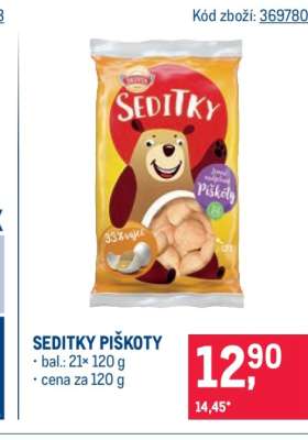 Seditky piškoty