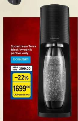 Sodastream Terra Black Výrobník perlivé vody