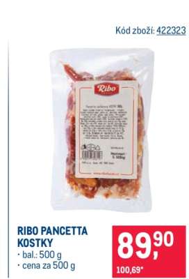 RIBO PANCETTA KOSTKY