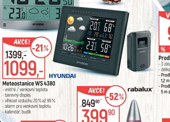 Meteostanice WS 4380