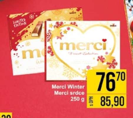 Merci Winter Merci srdce