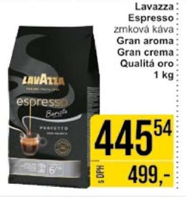 Lavazza Espresso zrnková káva