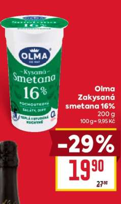 Olma Zakysaná smetana 16%