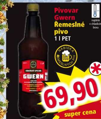 Pivovar Gwern Řemeslné pivo