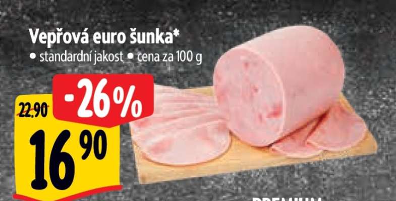 Vepřová euro šunka*