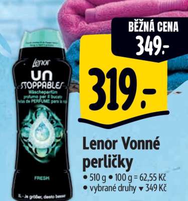 Lenor vonné perličky