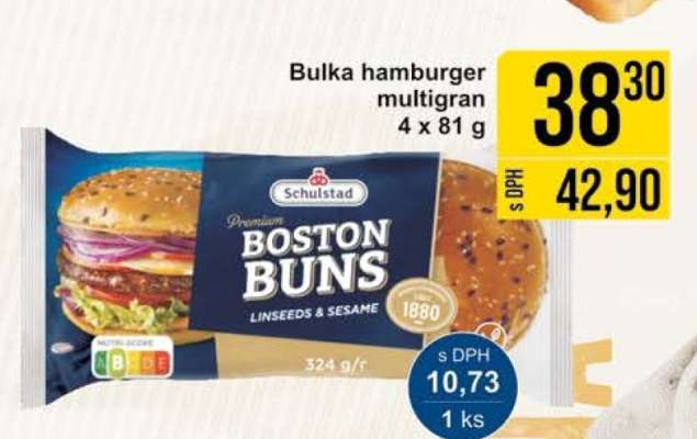 Bulka hamburger multigran