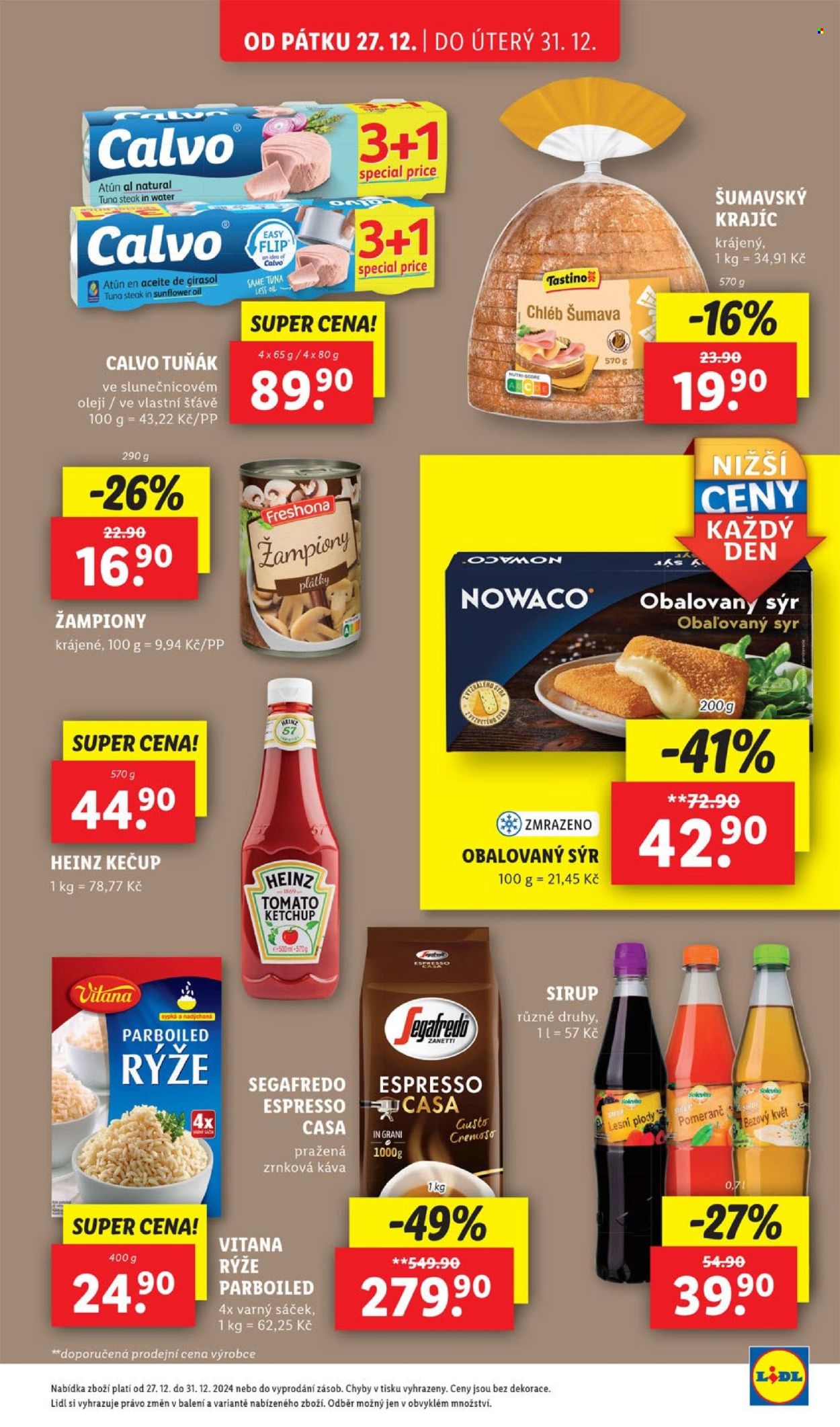 Leták Lidl - 27.12.2024 - 31.12.2024. Strana 1