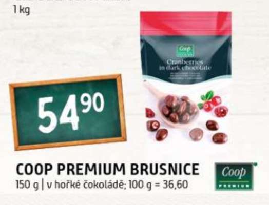 COOP PREMIUM BRUSNICE