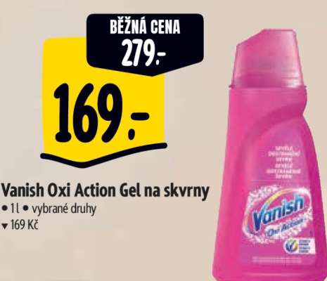 Vanish Oxi Action Gel na skvrny