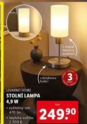 LIVARNO HOME Stolní Lampa