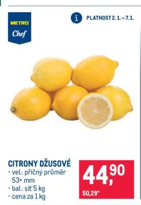 Citrony džusové