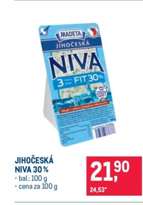 Jihočeská Niva 30%