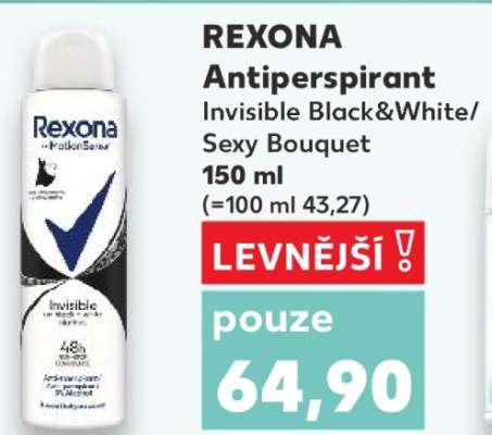 Rexona antiperspirant