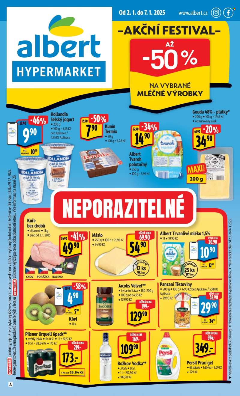 Leták Albert Hypermarket - 2.1.2025 - 7.1.2025.