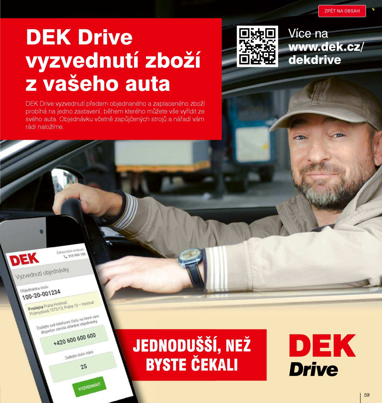 Leták DEK. Strana 61