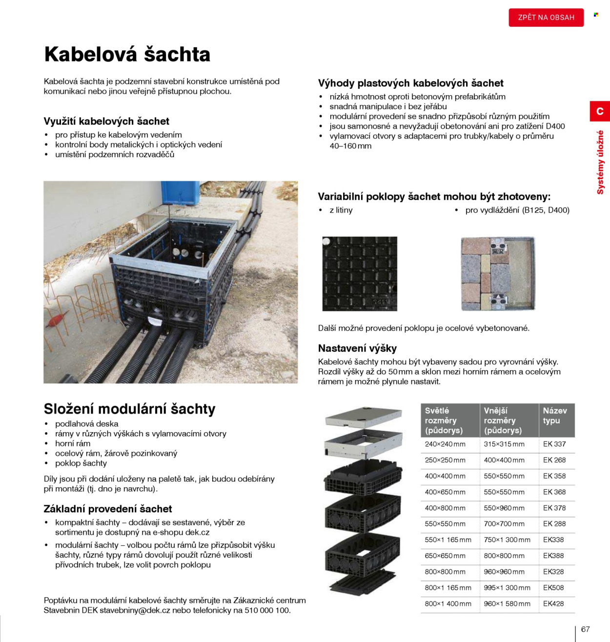Leták DEK. Strana 69