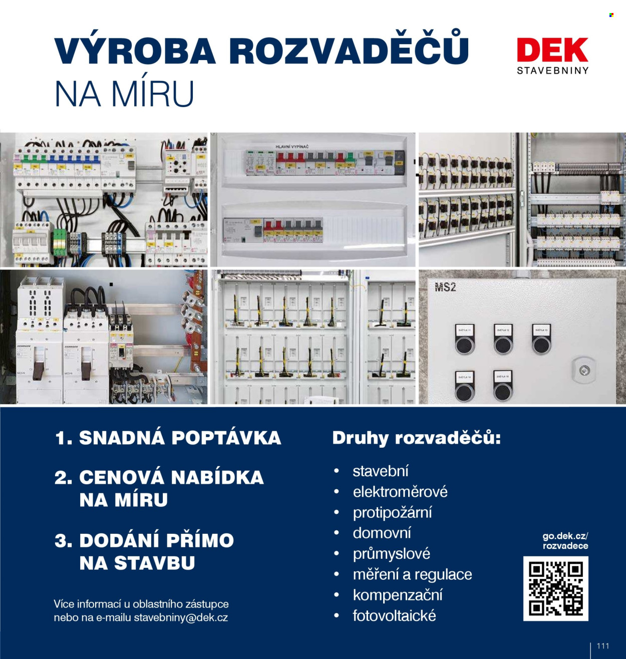 Leták DEK. Strana 113