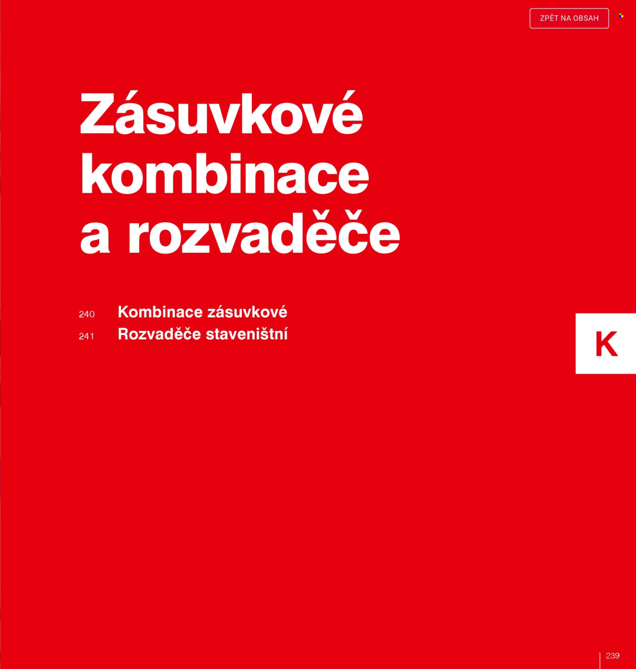 Leták DEK. Strana 241