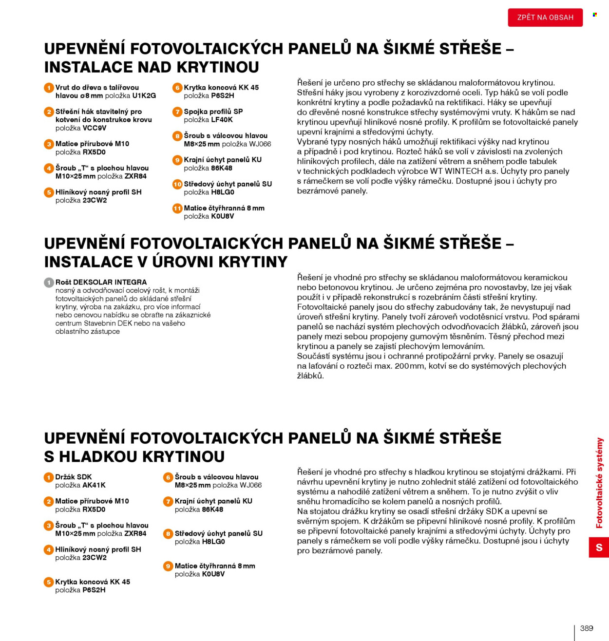 Leták DEK. Strana 391